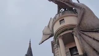 Well Done, Dragon! #harrypotter #universalstudios #wizardingworld #shorts #diagonalley