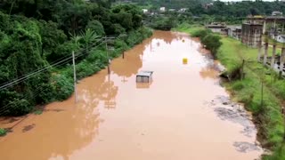 Heavy rains cause deadly flooding, landslides in Brazil
