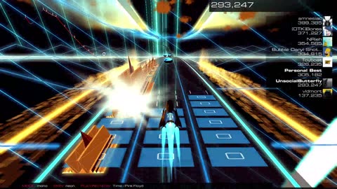 Audiosurf 2 "Time", by Pink Floyd