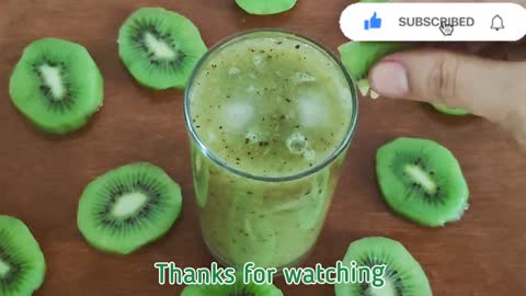 Kiwi Juice Recipe | Kiwi Juice | Kiwi Fruit Juice | How to make Kiwi Juice