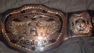 ECW championship (big silver) replica