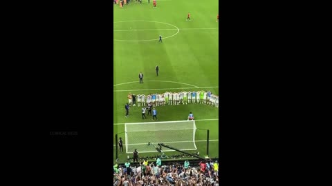 Argentina Players Crazy Celebrations After Win Against Croatia