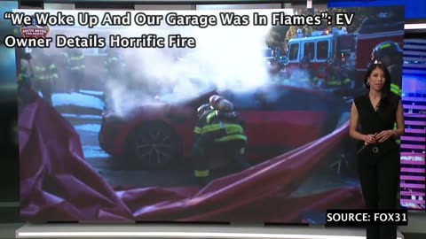 "We woke up and our garage was in flames": EV Owner Details Horrific Fire
