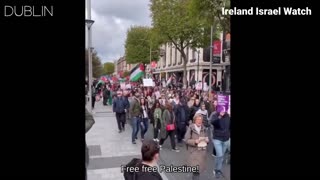 "From The River To The Sea" - Chants At Irish Gaza Protests