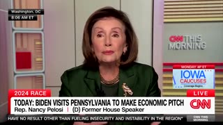 Pelosi thinks everything's going just fine, and needs to be giving credit for it to Joe Biden.