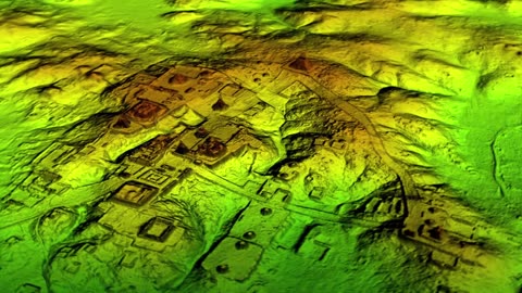 Gigantic Frieze Found In Buried Pyramid