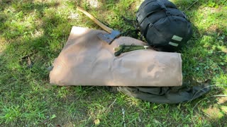 Plow Point Tent overnight in my yard