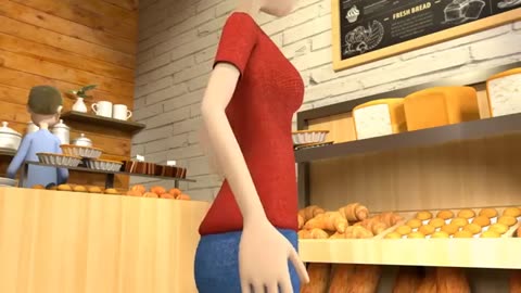 Story of bread from Animated