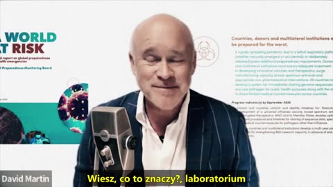 Dr David Martin To nie był wyciek z laboratorium