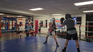 Joey sparring Kyle 1/23/24