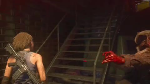 Resident Evil 3 - Jill Valentine Avoiding Her Zombie Stalkers: True Story #playstation #residentevil