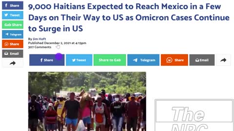 9000 More Haitian Migrants Headed To The US Border