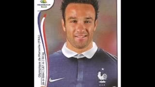 PANINI STICKERS FRANCE TEAM WORD CUP 2014