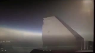UFO's fly by the space shuttle