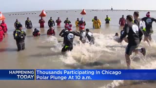 Thousands will brave frigid waters during 2023 Chicago Polar Plunge
