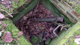 Luftwaffe airport training and Ammunitions testing site with bomb craters and destroyed bunkers