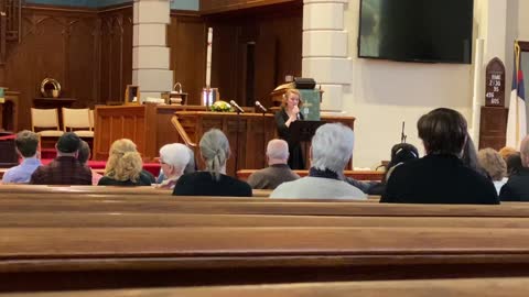 Niece Singing in Church