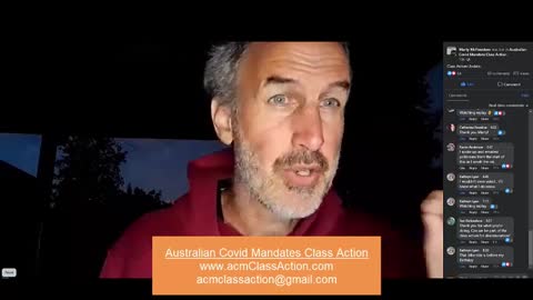 Australian Covid Mandates Class Action Update 17th January 2023