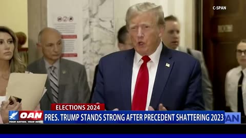 Pres. Trump Stands Strong After Precedent Shattering 2023