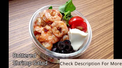 Buttered Shrimp Salad - Keto Recipes