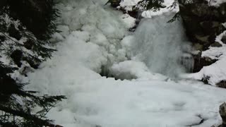 Frozen Waterfall