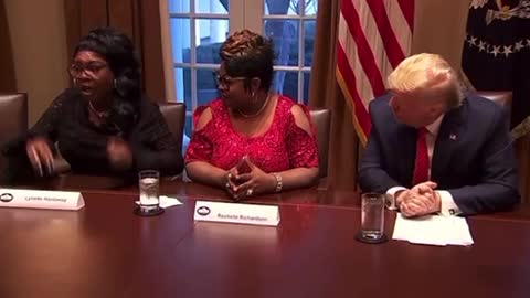 RIP DIAMOND THIS IS SILK AND DIAMOND WITH PRESIDENT TRUMP AT THE THEN WHITE HOUSE