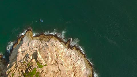 Cliff Island Aerial View