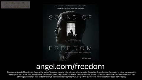 Sound Of freedom. Bande annonce en français du film sur la traite des enfants