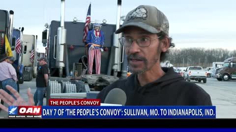 Day 7 of The People's Convoy: Sullivan, Mo. to Indianapolis, Ind.