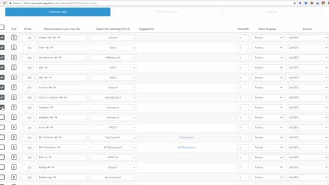 Edit many channels at once in your m3u file