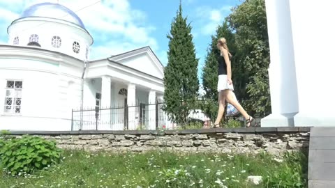 Milana - Walk Around Pskov
