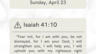 Isaiah 41:10