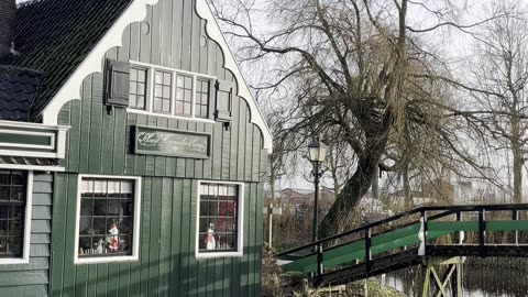 A cute house in Zaanse Schans