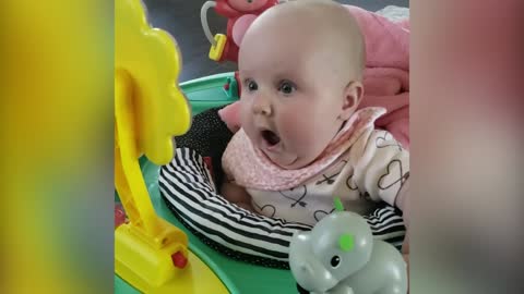 Funniest Baby Moment: Surprise Things Make Baby Feel Like...