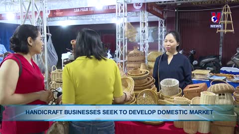 Handicraft businesses seek to develop domestic market