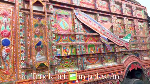 Truck art in Pakistan