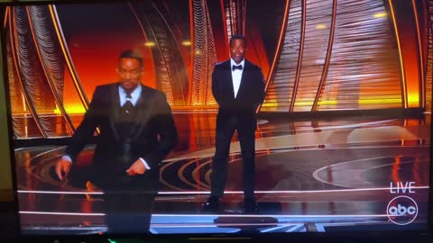 Will Smith Slaps Chris Rock Oscars 2022