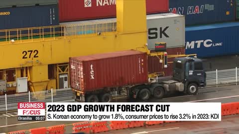 S. Korea's economic growth to fall below 2% in 2023 on weak exports: KDI