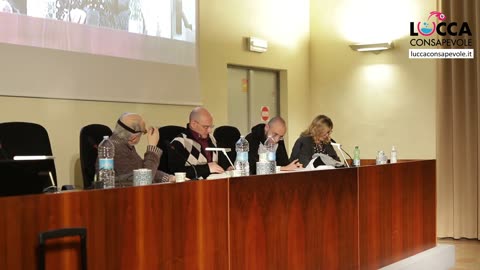 Introduzione Pr. Alessandro Porcu e interventi di Niccolò Conti, Daniela, Soraya, Annamaria. Foligno