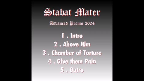 stabat mater - (2004) - promo 2004