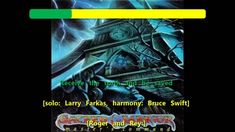 Sacred Warrior - The Flood {saints and karaoke arise}