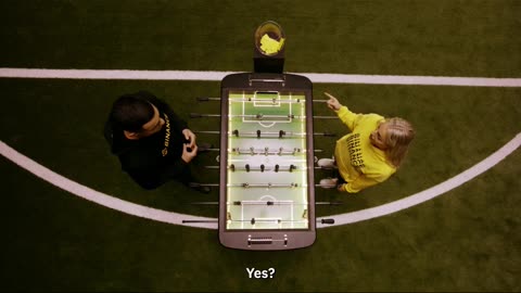 Cristiano Ronaldo vs. Ana Marković: Foosball Challenge #football #cr7 #shorts