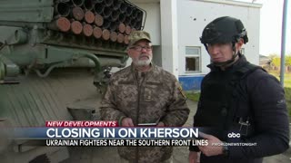 Ukrainian forces close in on strategic city of Kherson