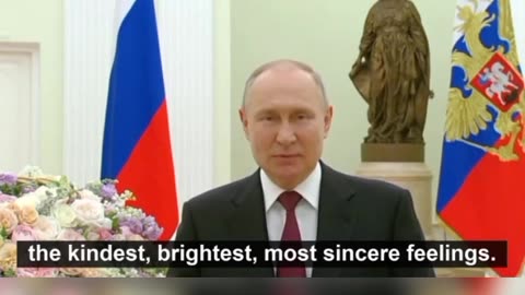 Vladimir Putin's special message on International Women's Day 3/8/23