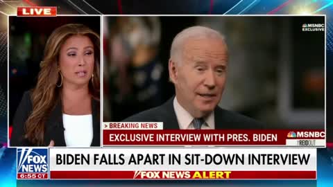 Scary. Joe Biden Completely Loses Train of Thought, Stops Talking During MSNBC Interview