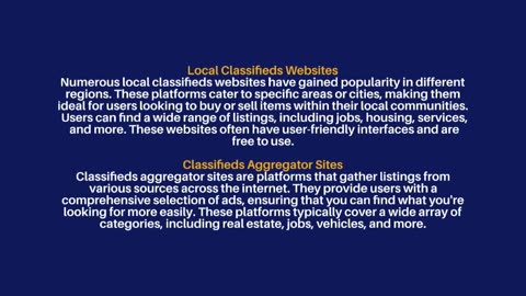 Finding Suitable Classifieds Replacements