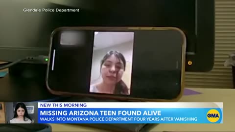 Arizona teen walks into police department 4 years after vanishing l GMA