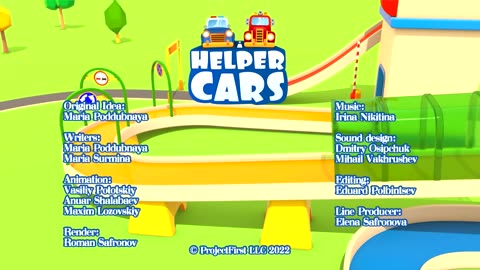 Helper Cars find the TREASURE! Full episodes of car cartoons for kids. Helper cars cartoon for kids.