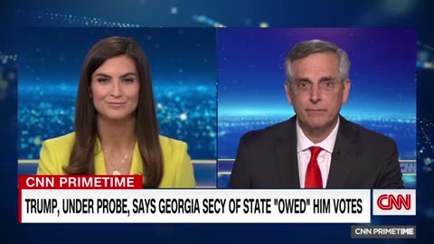 Georgia Secretary of State responds to Trump's town hall comments