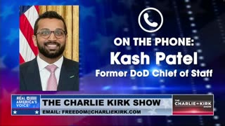 Kash Patel Joins the Charlie Kirk Show to Discuss the Weaponization of Justice